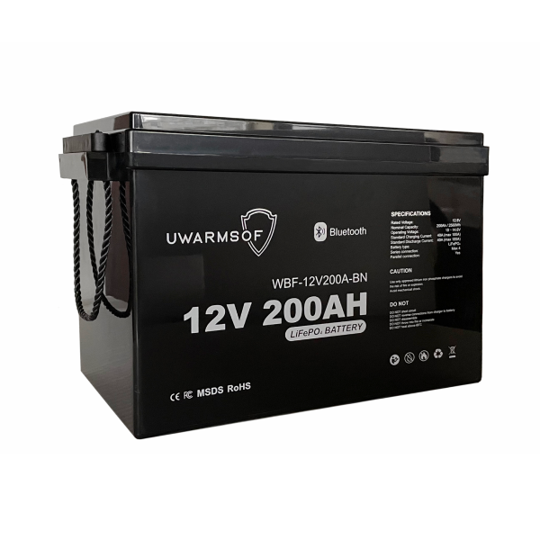 Акумулятор для ДБЖ UWarmsof для автомобіля 12V 200 Ah (22841387)