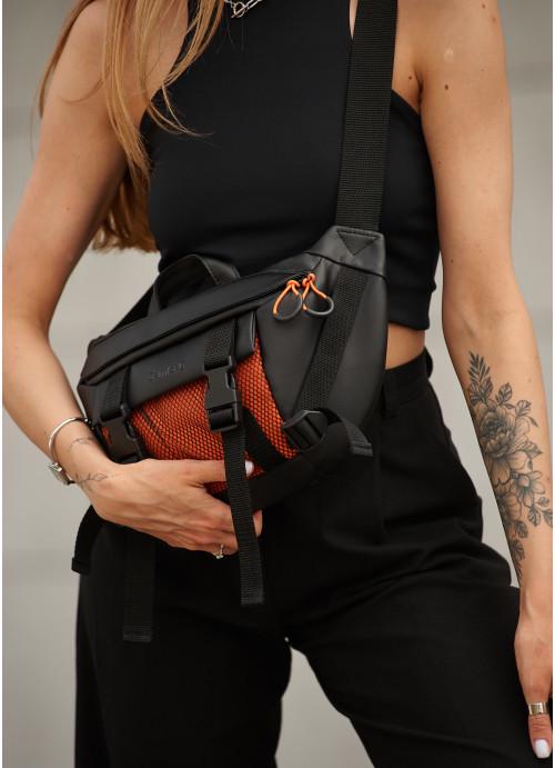 Бананка женская водостойкая Sambag с ключицницей Черный (28523709) - фото 7