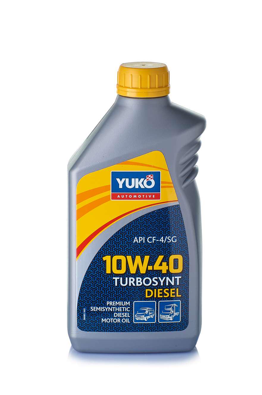 Моторное масло автомобильное YUKO TURBOSYNT DIESEL 10W-40 1 л (1000)