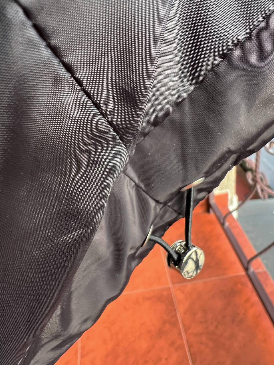 Куртка женская Lady Yep 9068 оверсайз укороченная надпись впереди с капюшоном OS Черный (2948) - фото 4