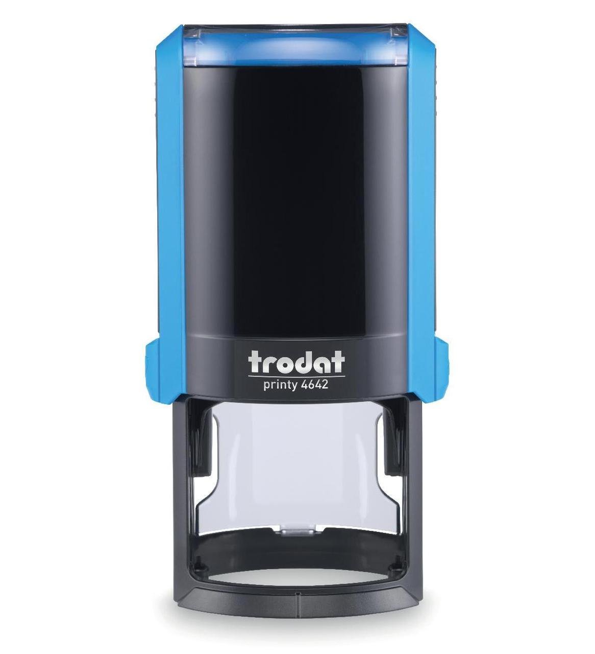 Оснащение для круглой печати Trodat Printy 4642 d 42 мм с колпачком Синий (4642 Синий) - фото 3
