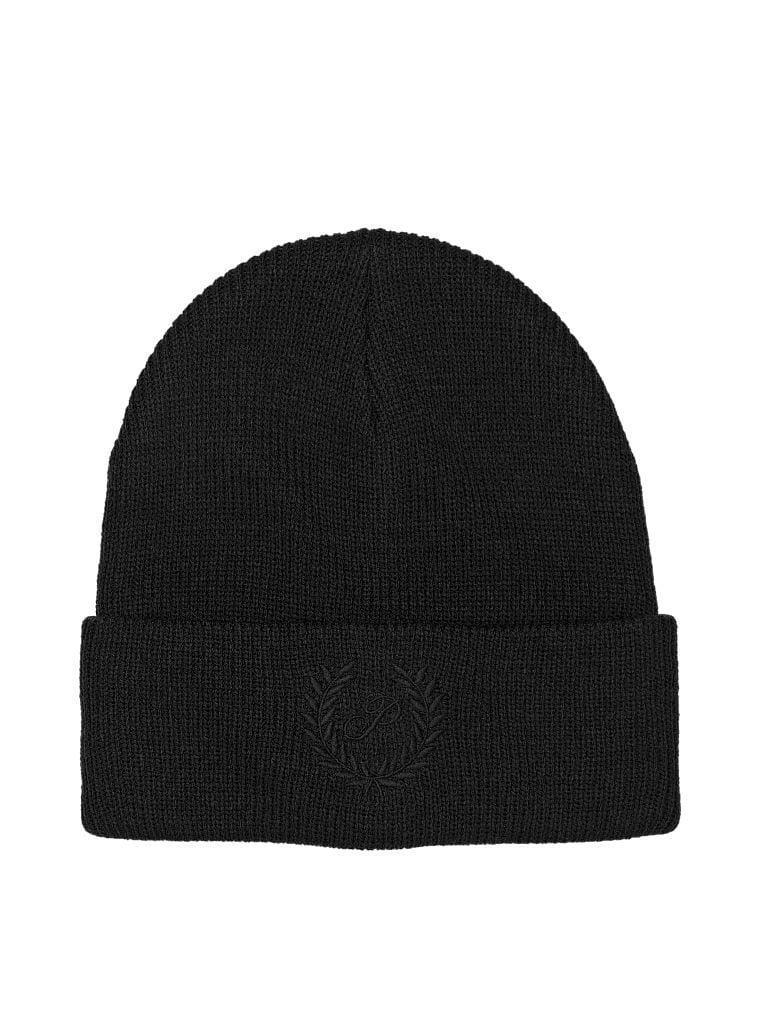 Шапка жіноча Victoria's Secret Rib Knit Beanie Чорний (2049603230) - фото 1