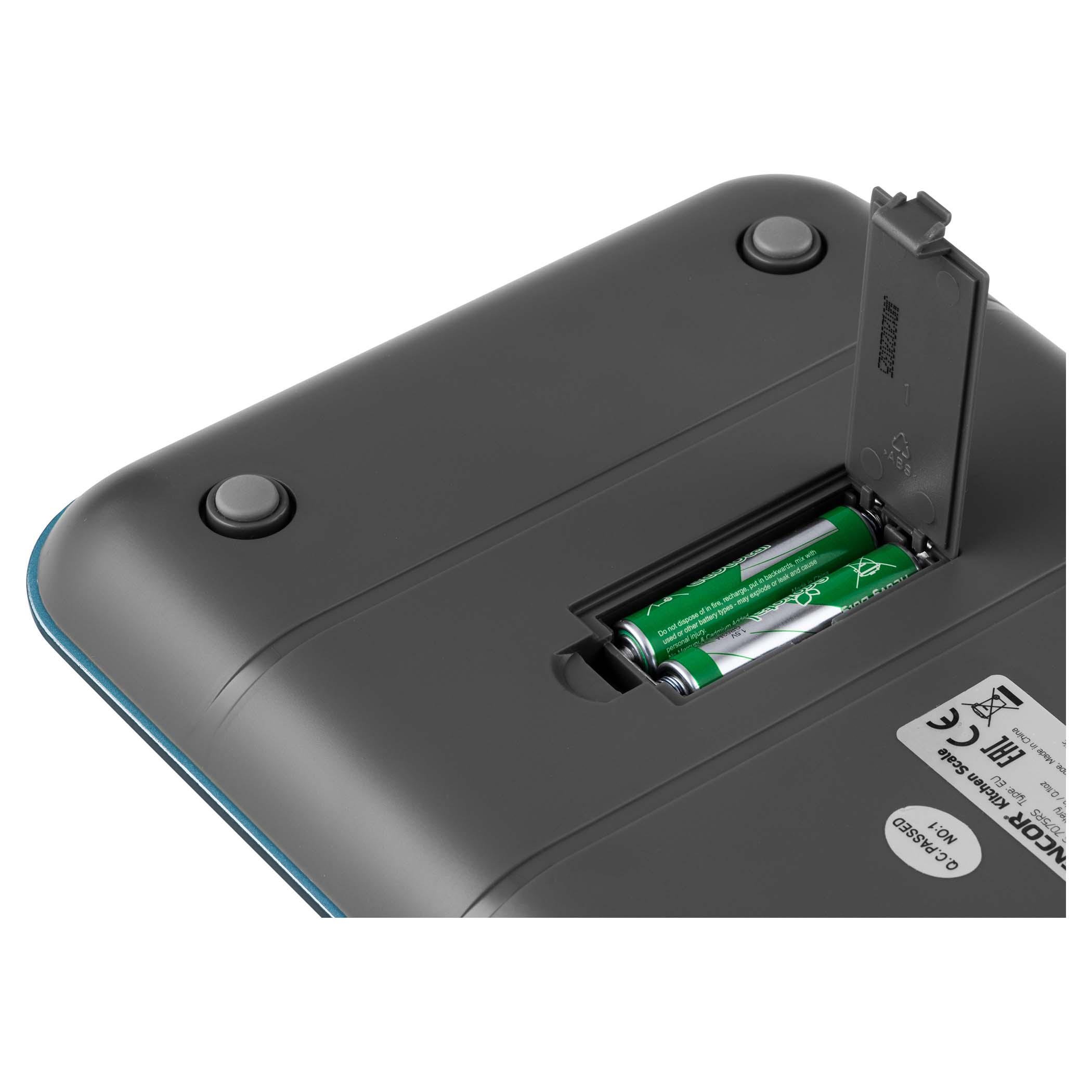 Весы кухонные Sencor SKS7072BL с Bluetooth до 5 кг Синий (620748) - фото 6 Весы кухонные Sencor SKS7072BL с Bluetooth до 5 кг Синий (620748) - фото 6