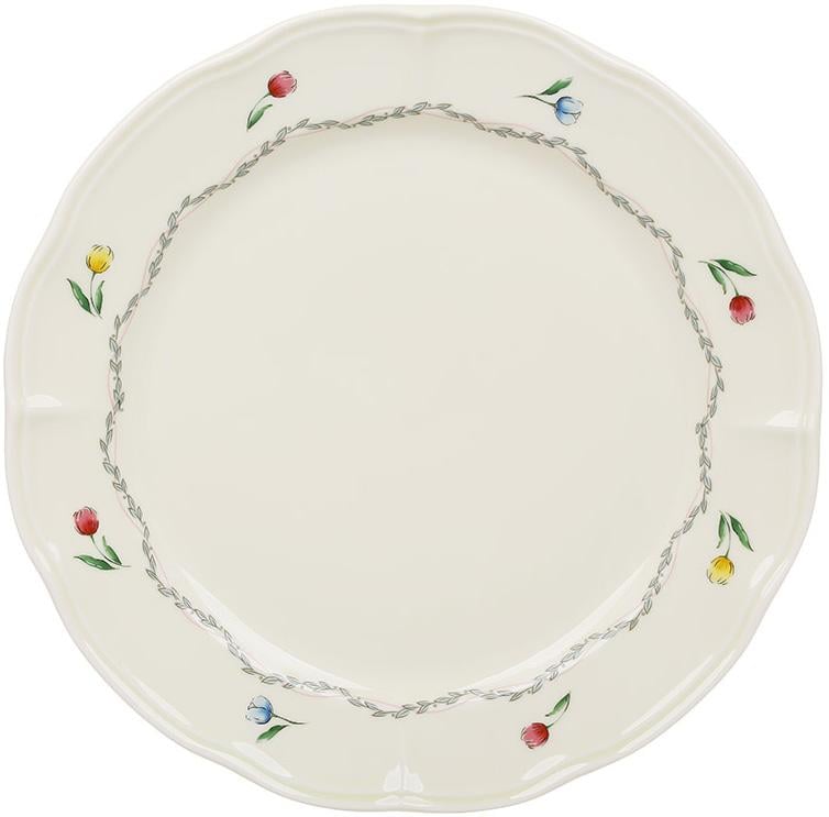 Тарілки обідні порцелянові Vintage Tulip Ø27 см 6 шт.