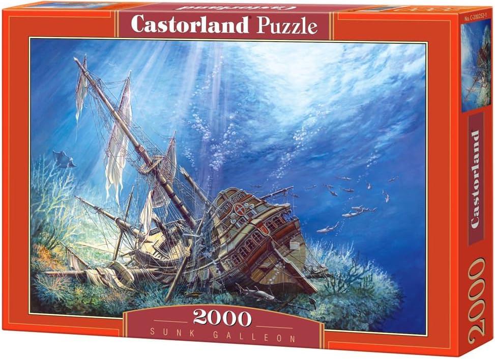 Пазл Castorland Затонувший Галеон 2000 дет.