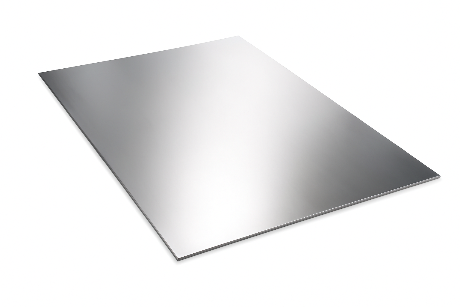 Лист дзеркальний AISI 430 нержавіючий 2000x1000x0,4 мм