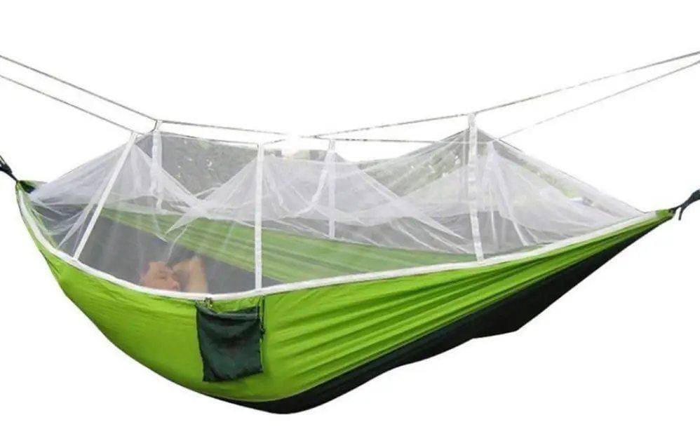 Гамак туристический с москитной сеткой 270х140 см (A002)