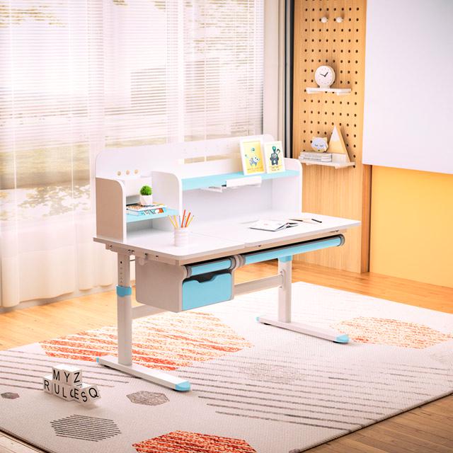 Парта-трансформер школьная Evo-kids TH-360 Plus Белый/Голубой (TH-360 WG/BL Plus) - фото 2 Парта-трансформер школьная Evo-kids TH-360 Plus Белый/Голубой (TH-360 WG/BL Plus) - фото 2