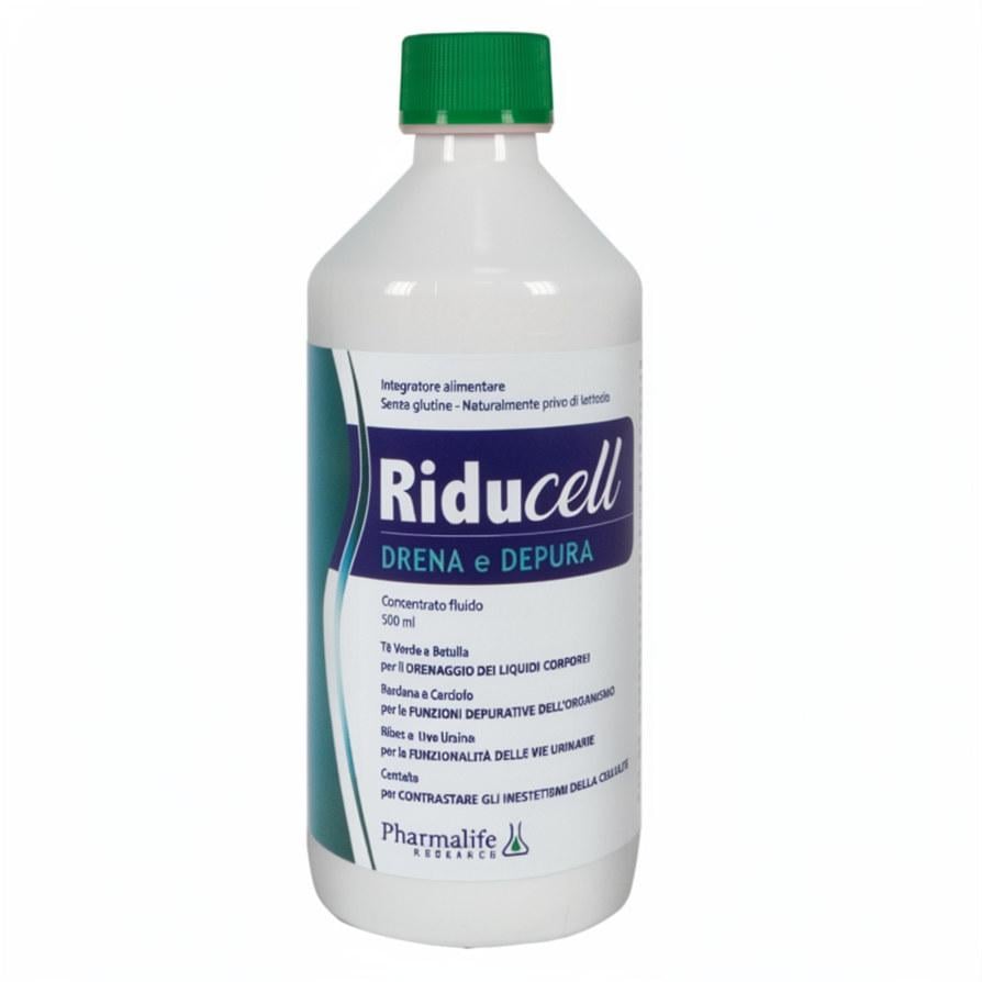 Диетическая добавка для выведения лишней жидкости Riducell Дренаж и очистка 500 мл (37689367)
