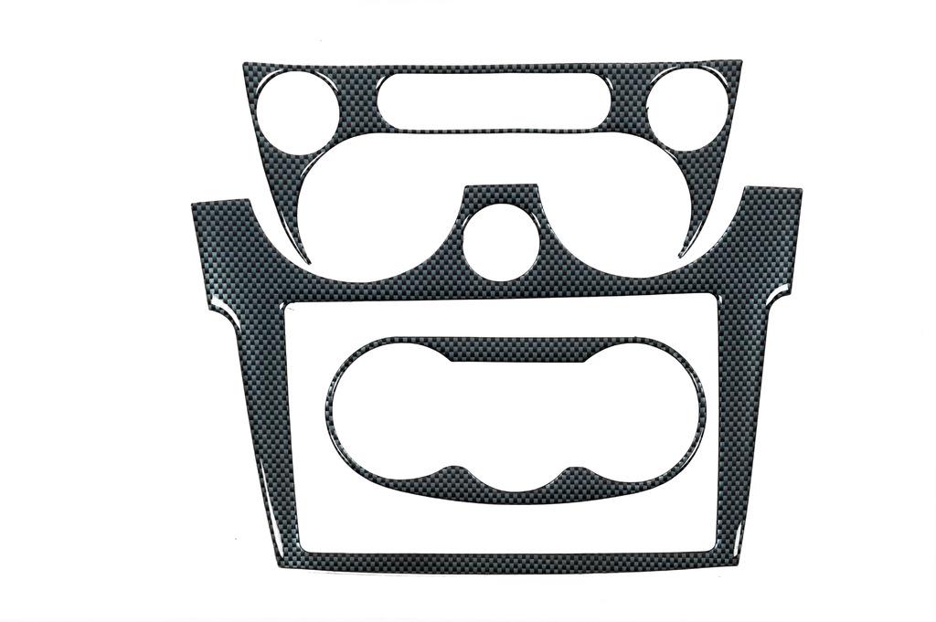 Накладки на панель Meric для Chevrolet Spark 2004-2009 гг. полиуретан Фактура под карбон
