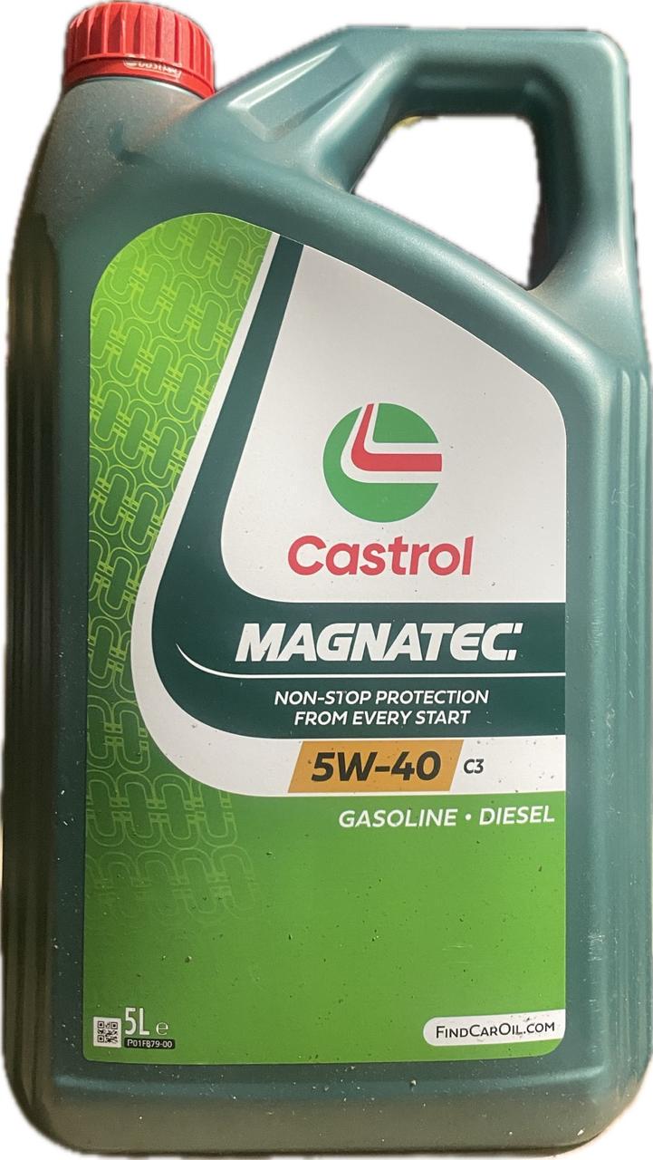 Моторное масло Castrol Magnatec 5W-40 C3 5 л (15F621)