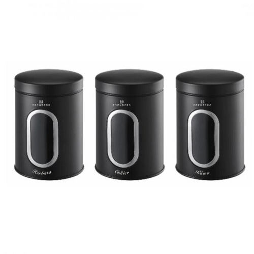 Набор банок для хранения сыпучих продуктов Edenberg EB-141 1000 мл 3 шт. (EB-141) - фото 1 Набор банок для хранения сыпучих продуктов Edenberg EB-141 1000 мл 3 шт. (EB-141) - фото 1