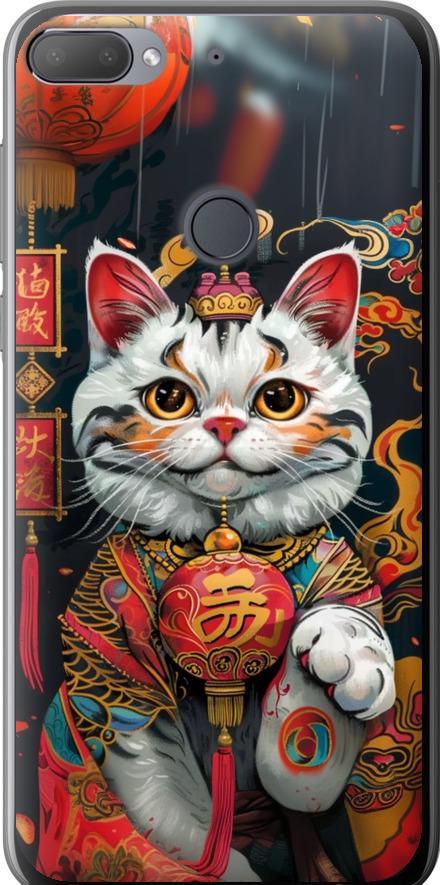 Чехол на HTC Desire 12 Plus China Cat v2 (6135u-1485-42517)