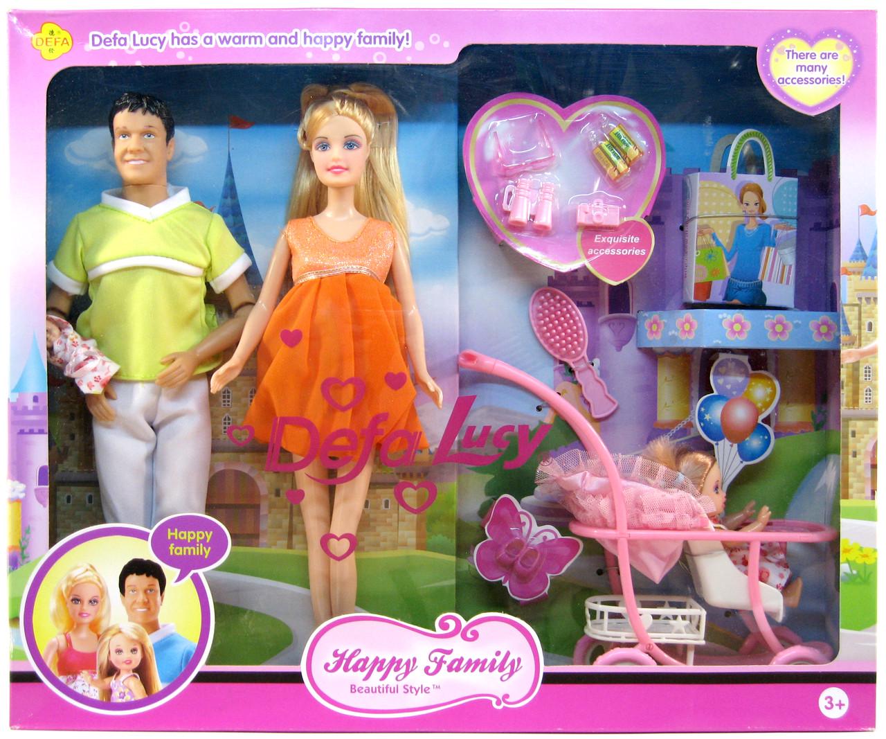 Кукла Defa Lucy 8088 семья Kenin и Lucy
