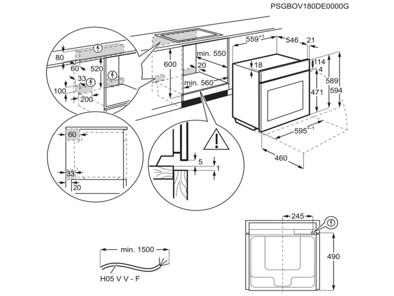 Духовой шкаф AEG BPE742380B - фото 2 Духовой шкаф AEG BPE742380B - фото 2