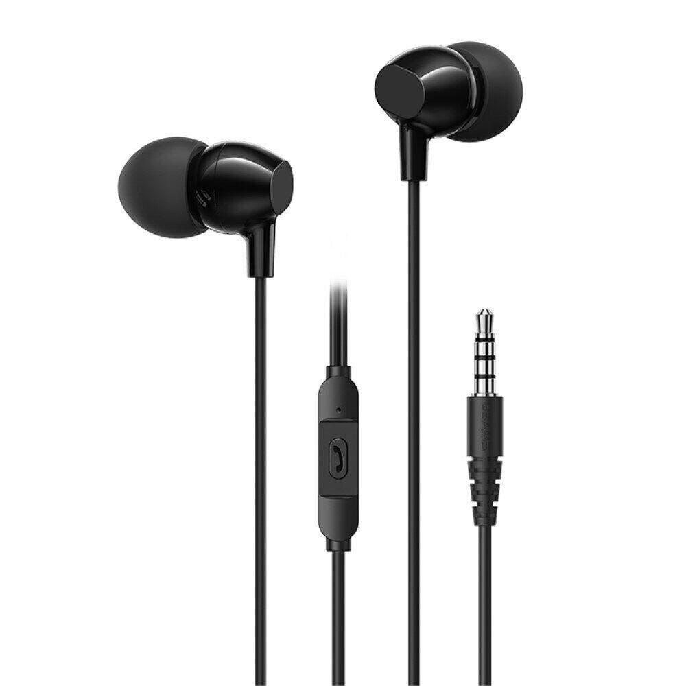Наушники проводные Usams US-SJ594 EP-47 3,5 мм In-Ear Earphone Black (HSEP4701)