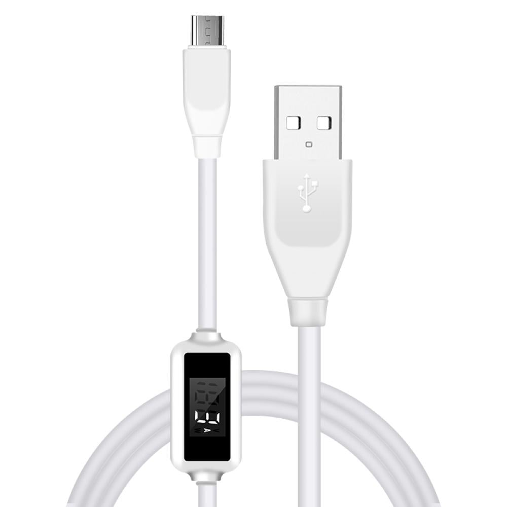 Кабель Micro USB с LED дисплеем Digital Lion DC-01m быстрая зарядка/амперметр + вольтметр