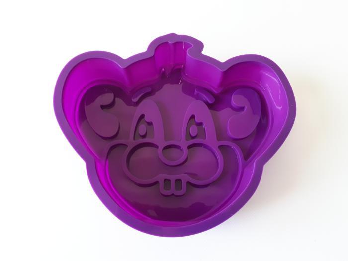 Форма кондитерская для выпечки пирога Мышка силиконовая 2x19x4 см (19559) - фото 3 Форма кондитерская для выпечки пирога Мышка силиконовая 2x19x4 см (19559) - фото 3