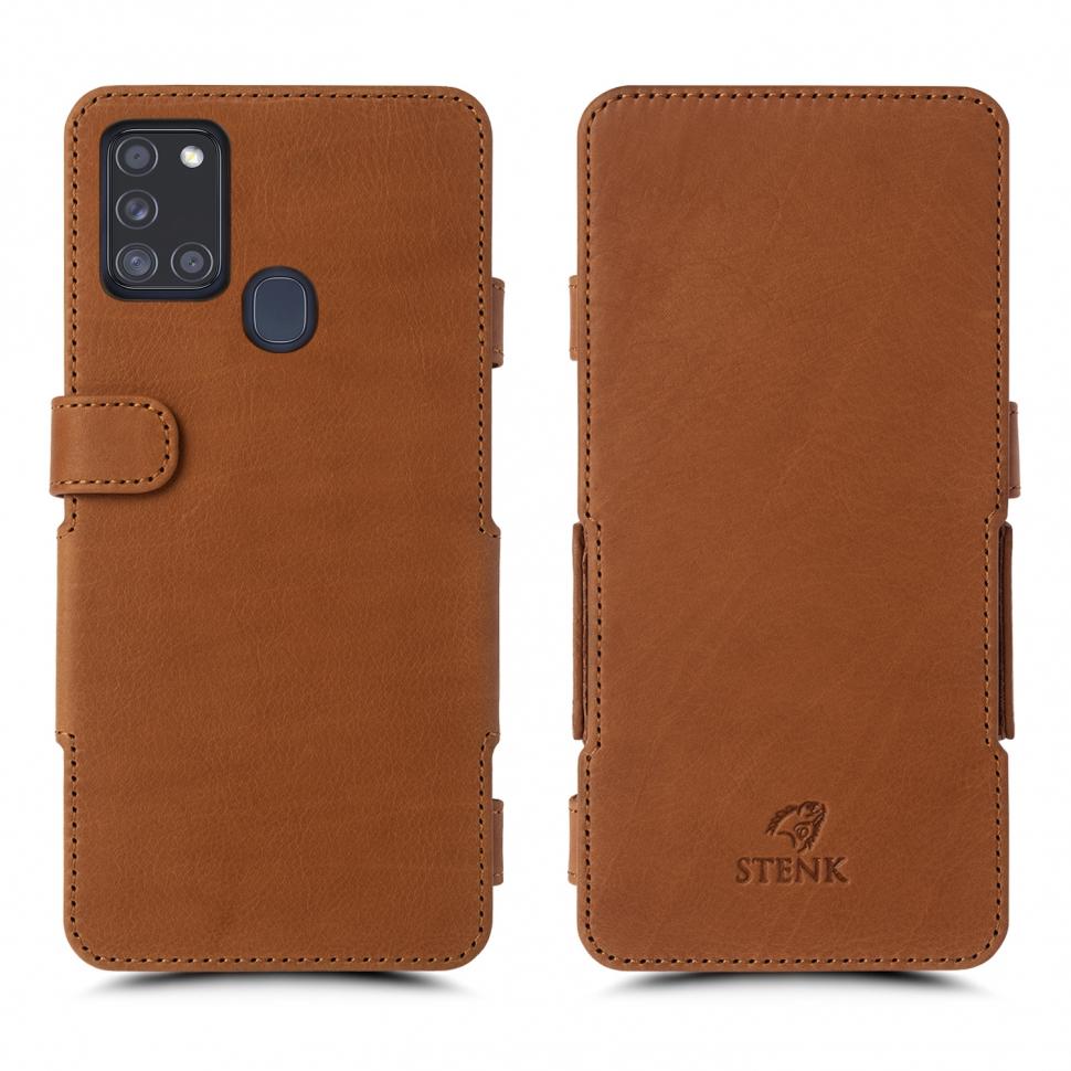 Чехол книжка Stenk Prime для Samsung Galaxy A21s Camel (66879) Чехол книжка Stenk Prime для Samsung Galaxy A21s Camel (66879)