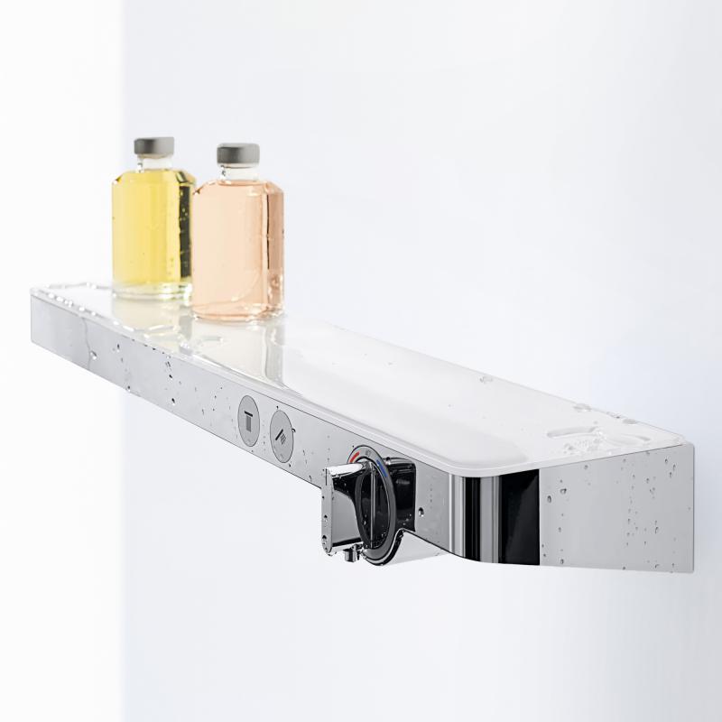 Cмеситель для ванны Hansgrohe ShowerTablet Select 13183400 с термостатом Белый (141995) - фото 3