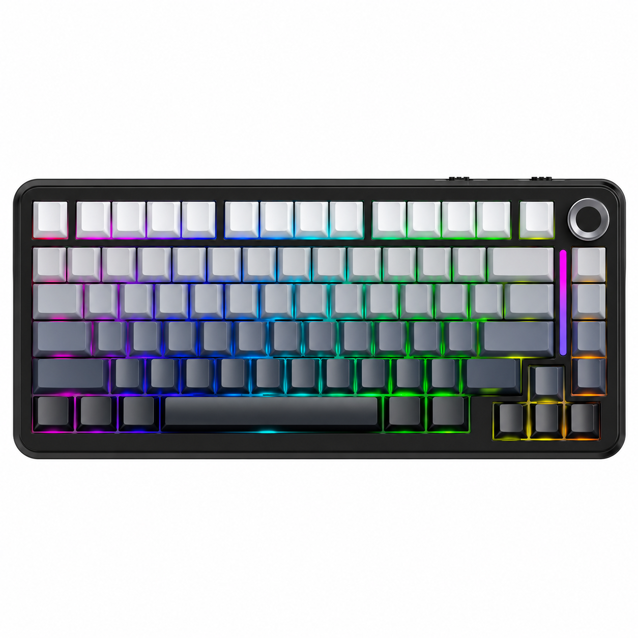 Клавиатура игровая механическая FreeWolf F75 75% безпроводная USB-C/RGB/Hot Swap/Rapid Trigger/80 клавиш
