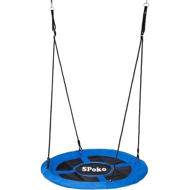 Качели-гнездо SPOKO SP-001 подвесная круглая 100 см Синий (2577414381)