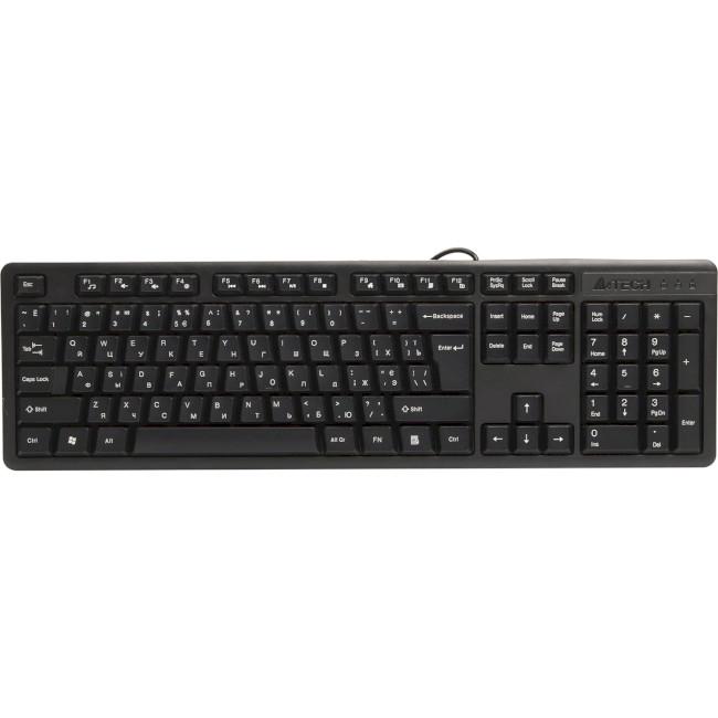 Клавіатура дротова A4-Tech KKS-3 Black (139282)