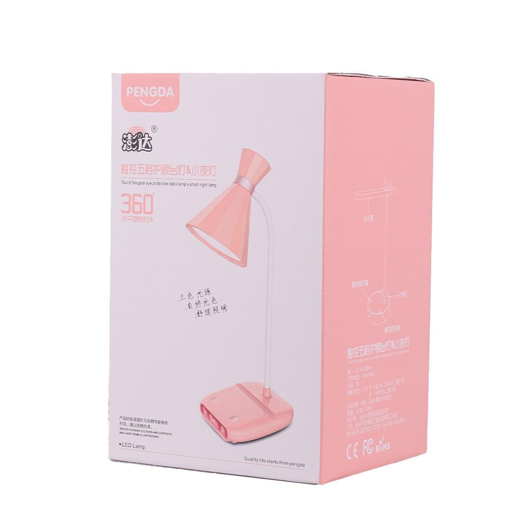 Лампа настільна на акумуляторі 3,2 Вт Рожевий - фото 5
