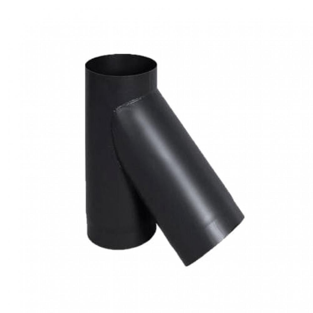 Тройник для дымохода Stahl System стальной 45º Ø160 2 мм (TR160/45)