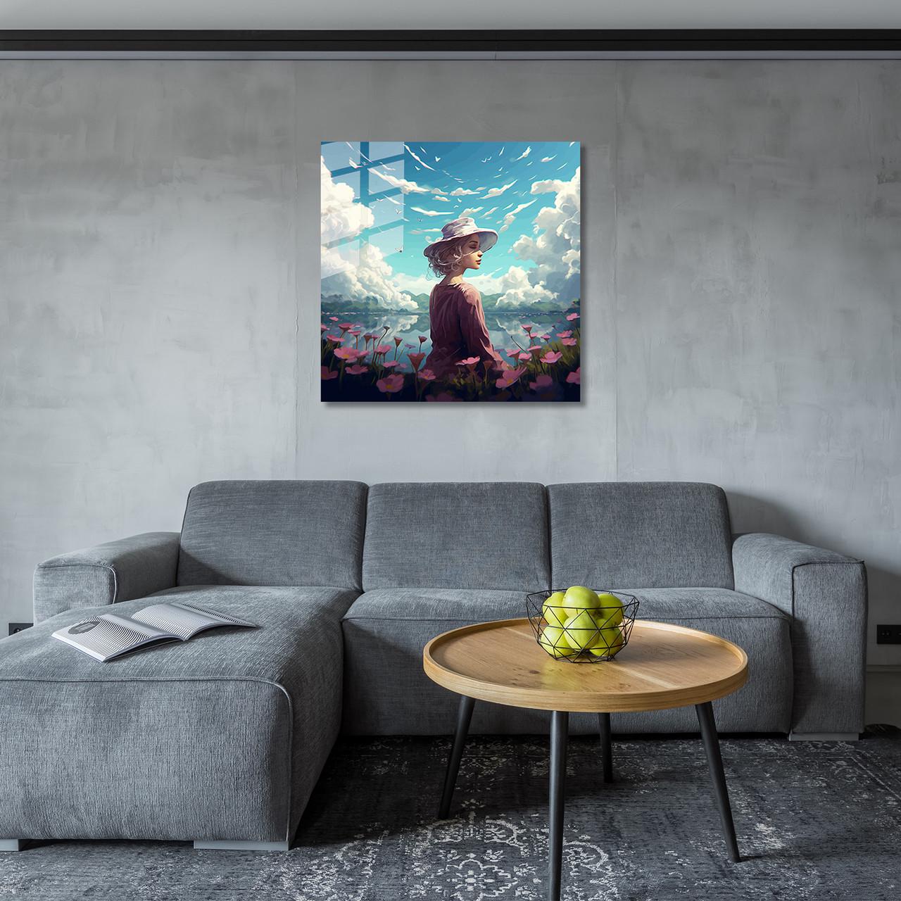 Картина на стекле NovellaPrint Гармония тишины 90х90 см (503.3) - фото 6 Картина на стекле NovellaPrint Гармония тишины 90х90 см (503.3) - фото 6