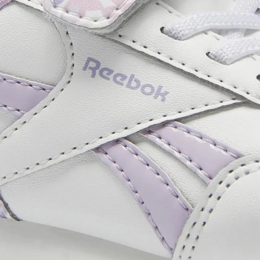 Кросівки Reebok Royal Classic Jogger 3 р. 7/23,5 15,5 см Cloud White/Purple Oasis/Pixel Pink (13714699) - фото 8