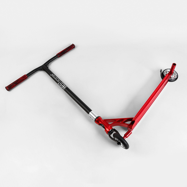 Самокат трюковый Best Scooter 28536/4 HIC-система/Пеги/алюминиевый диск и дека/анодированная покраска/ширина руля 60 см/колеса PU d 110 мм (25109950)