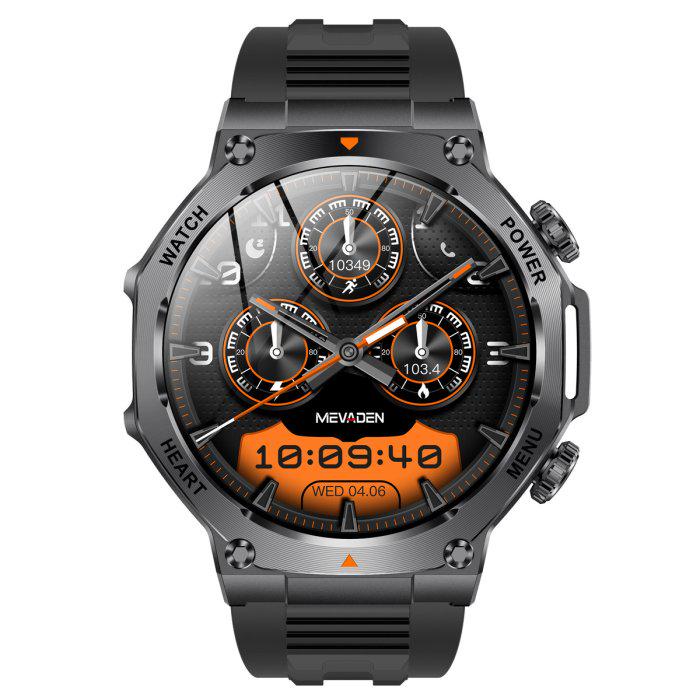 Смарт-годинник UWatch Smart Mevaden Ultra Black Rubber з ремінцями 2 шт. (2044) - фото 9 Смарт-годинник UWatch Smart Mevaden Ultra Black Rubber з ремінцями 2 шт. (2044) - фото 9