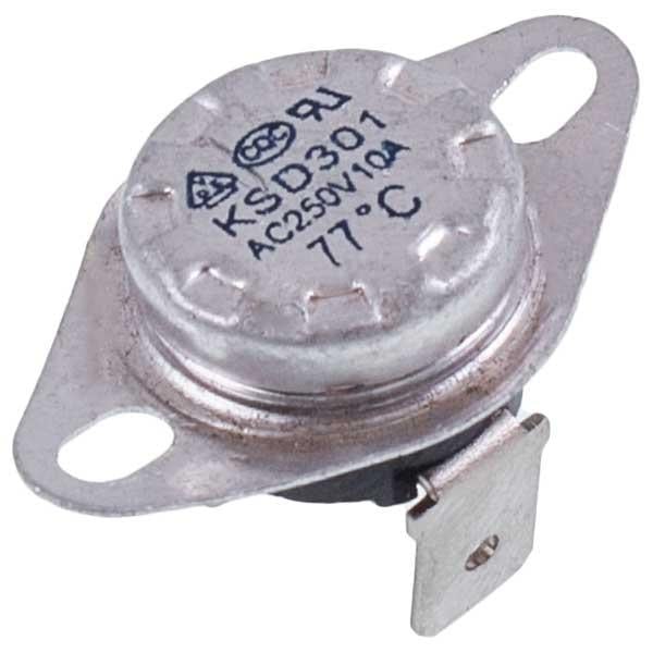 Термостат KSD301 77°C 10A 250V для бойлера Thermex (00000045783)