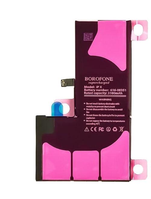 Акумулятор Bofone для Apple iPhone X посилена 3100 mAh (11600843)