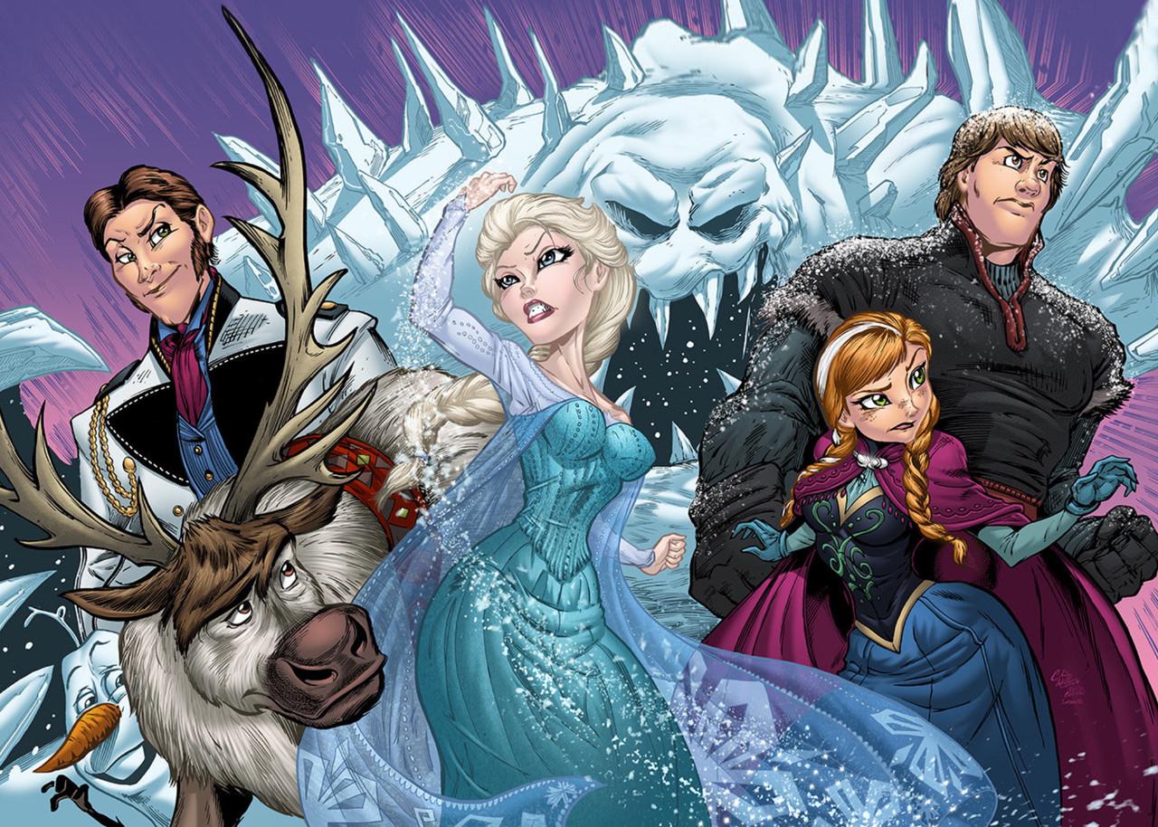 Картина GeekLand Frozen комикс (FZ.09.017)