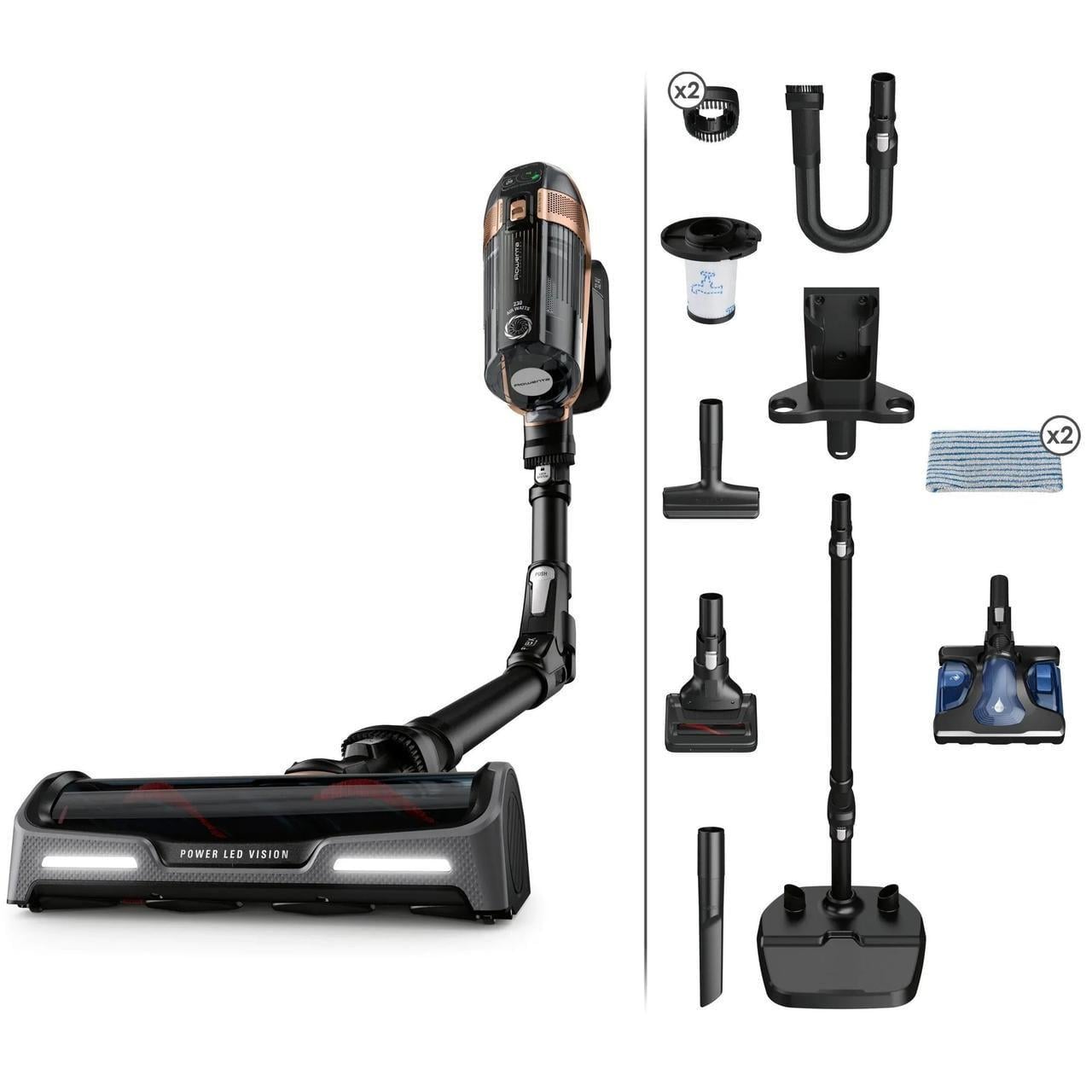Вертикальний + ручний пилосос (2в1) Rowenta X-Force Flex 15.60 RH99G1WO