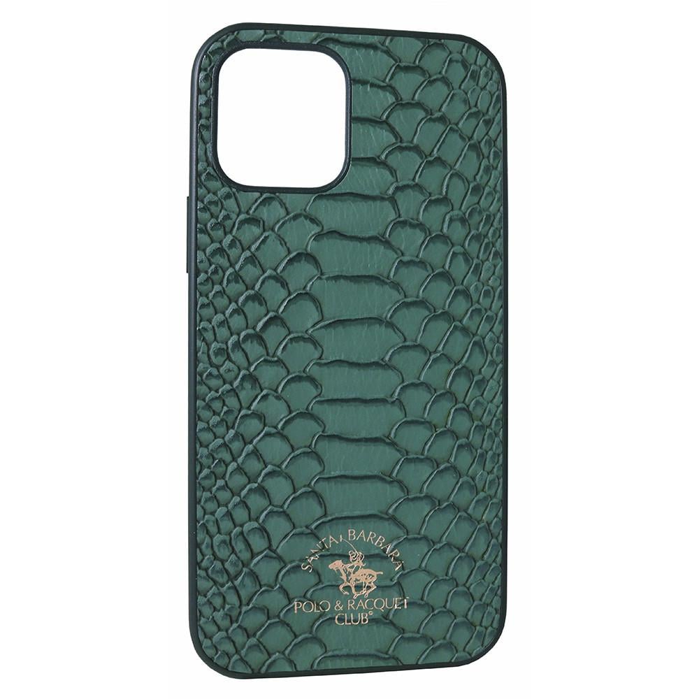 Чохол для Apple iPhone 12 Mini Polo Knight Leather Series Green