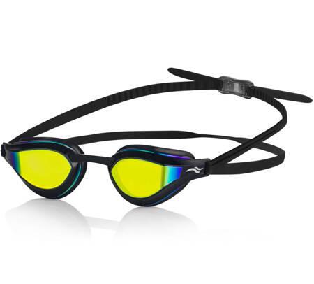 Очки для плавания Aqua Speed RAPID MIRROR Уни OSFM Черный (193-07)