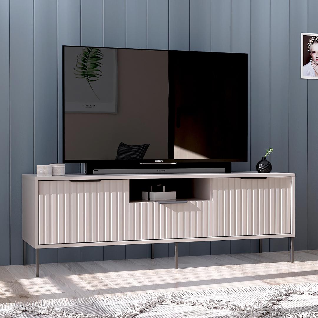 Тумба ТВ DiPortes Атланта А-01 150/51/42 см МДФ Кашемир (01218) Тумба ТВ DiPortes Атланта А-01 150/51/42 см МДФ Кашемир (01218)