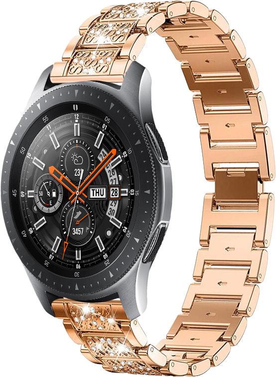 Браслет металлический Glam для Galaxy Watch 42 мм Rose Gold (32788-27)