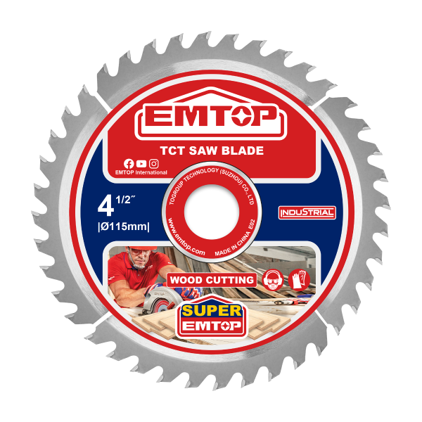 Пильний диск EMTOP ETCT118513 TCT по дереву
