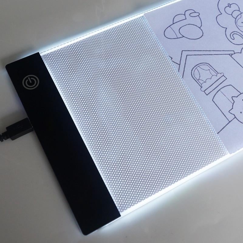 Световой планшет LED Light Pad А5 для рисования и копирования (A5-1) - фото 10