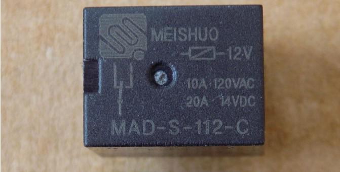 Реле MAD-S-112-C MAD-S-112C для SRA-12VDC-CL/895-1C-C/JM-SH-112D/YQ501-S-112D/YL318-DC12V- (27699)