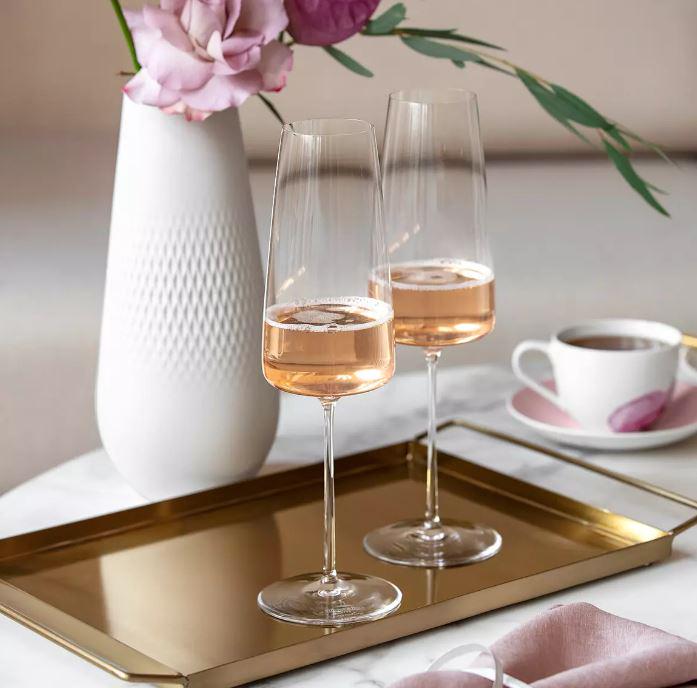 Набір келихів для ігристого вина Villeroy & Boch MetroChic 445 мл 2 шт. (1138018138) - фото 8 Набір келихів для ігристого вина Villeroy & Boch MetroChic 445 мл 2 шт. (1138018138) - фото 8