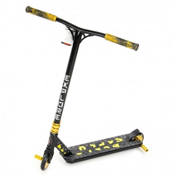 Трюковий самокат BOOGER New Explore з пегами Чорний Трюковий самокат BOOGER New Explore з пегами Чорний