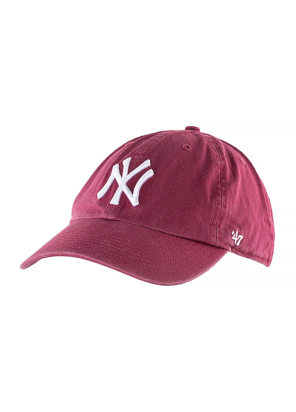 Бейсболка 47 Brand MLB New York Yankees One Size Бордовий (B-MVPSP17WBP-KM)