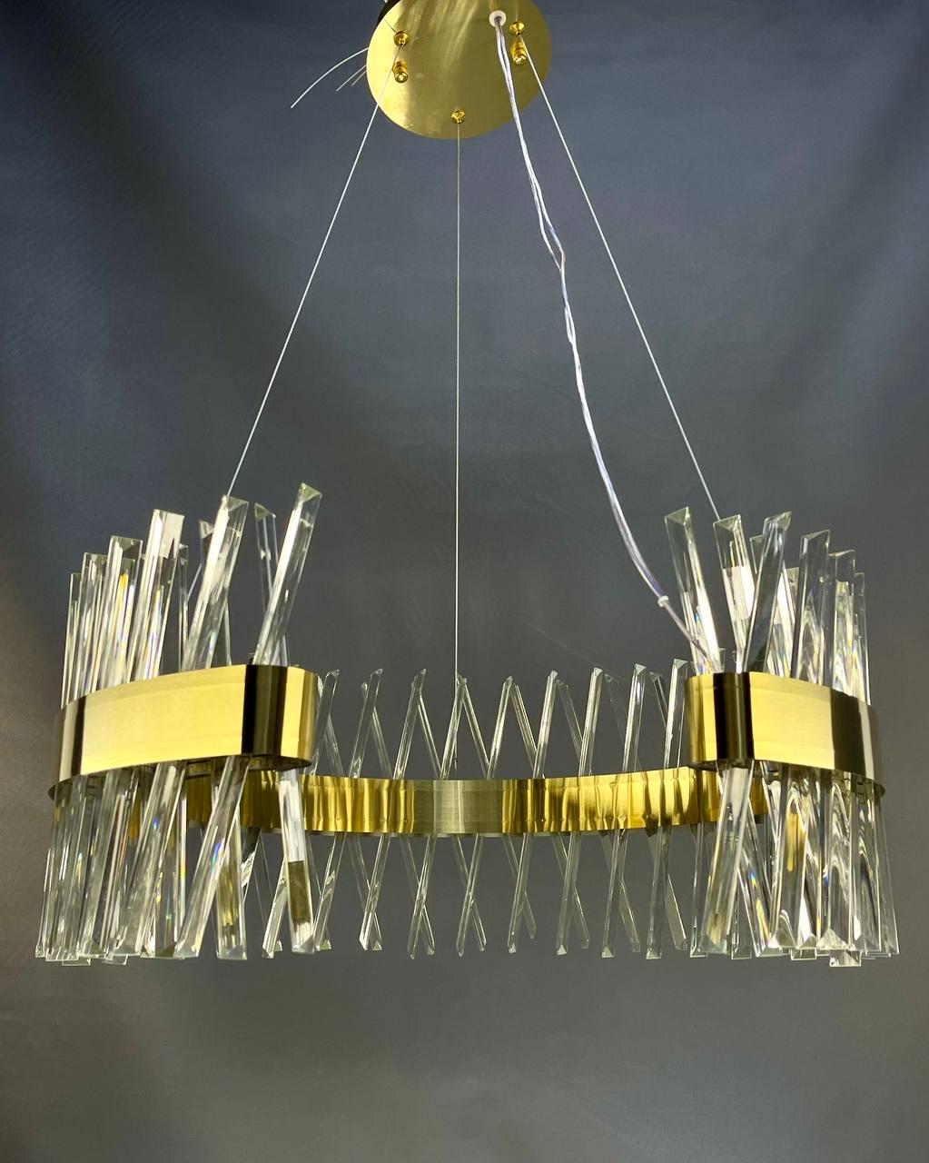 Люстра светодиодная Zilini ER2094/600 Золотистый (24064082)