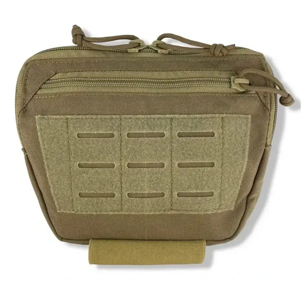 Сумка напашник на системі Molle для балістичного пакету Койот - фото 2 Сумка напашник на системі Molle для балістичного пакету Койот - фото 2