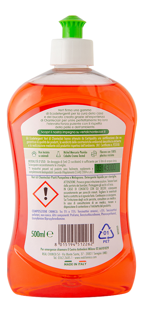 Средство для мытья посуды Chante Clair Piatti Pompelmo e Melograno 500 мл - фото 2 Средство для мытья посуды Chante Clair Piatti Pompelmo e Melograno 500 мл - фото 2